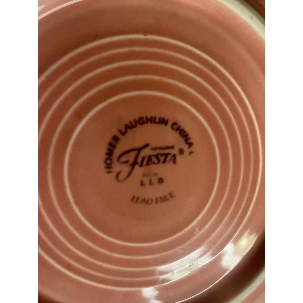 Fiesta Rose Pink‎ Salad Plate 7 1/4